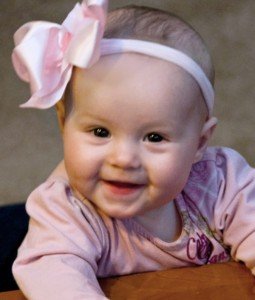 Baby Marin (one of Vicki's healthy grandchildren)